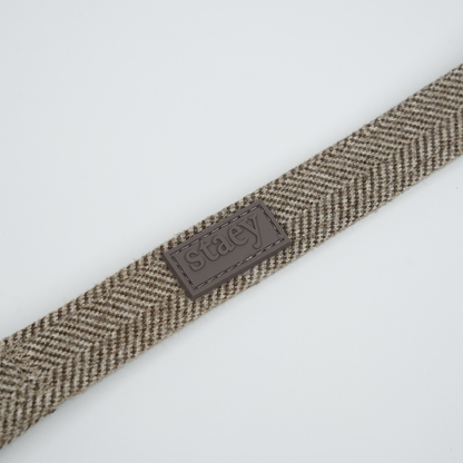 Dog Leash Elma in Mocca | Durable Scandinavian Design with Safety Lock