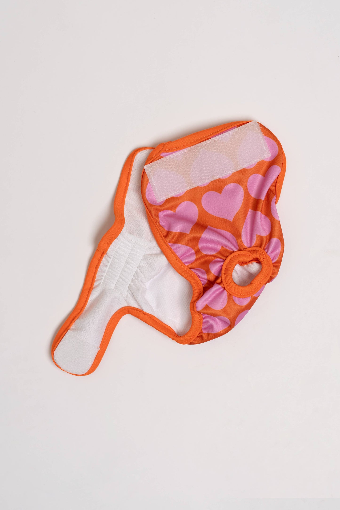 Dog Period Panties – Hearts (Reusable & Washable)