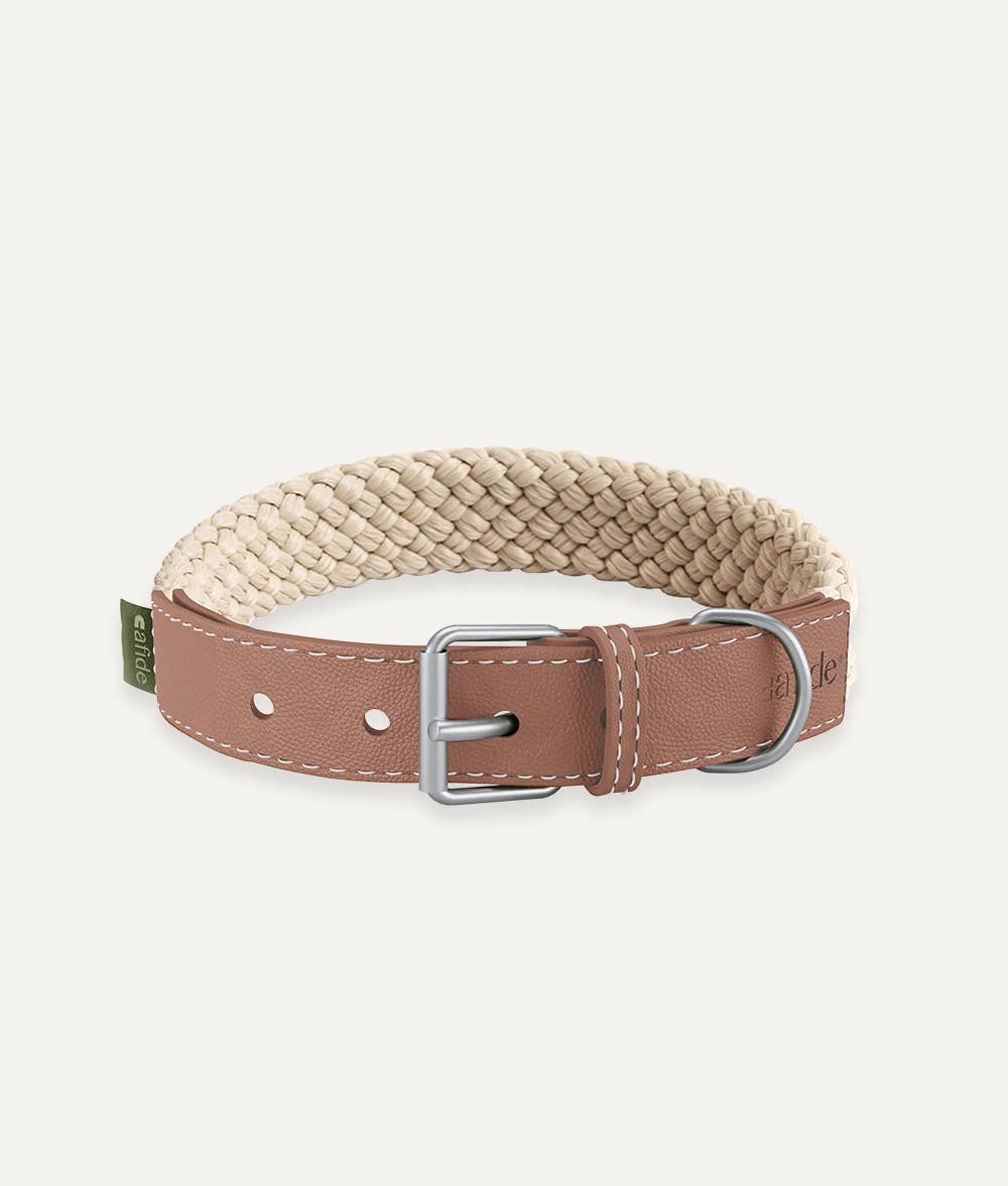 Corda Dog Collar – Brown | Adjustable Vegan Leather