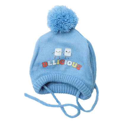 “Delicious” Dog Hat with Pompon – Winter Dog Accessory