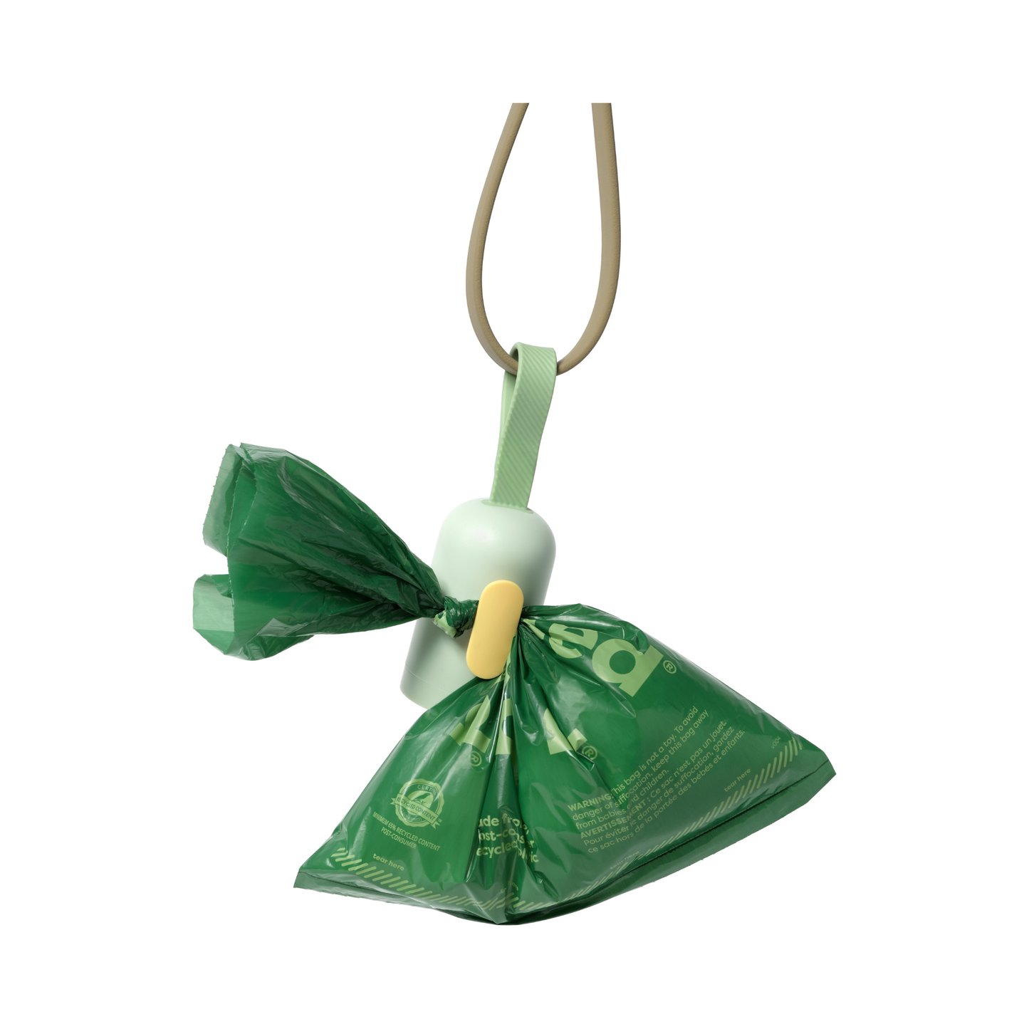 Earth Rated Dispenser with 15 Eco-Friendly Poop Bags – Neutral