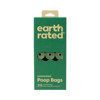 Earth Rated Eco-Friendly Dog Poop Bags – 21 Rolls, Neutral