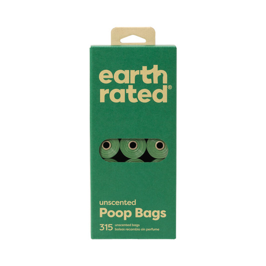 Earth Rated Eco-Friendly Dog Poop Bags – 21 Rolls, Neutral