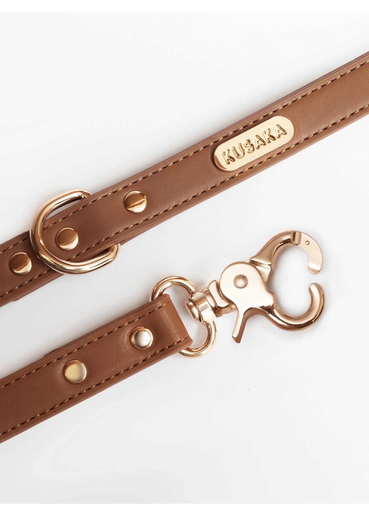 Eco-Leather Dog Leash 2 m | Toffee Brown
