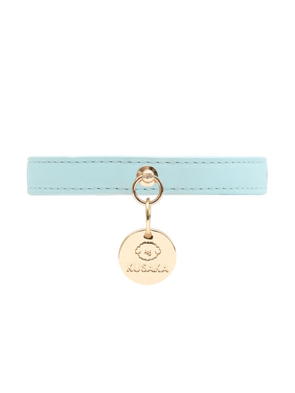 Eco-Leather Small Dog Collar Refined | Tiffany