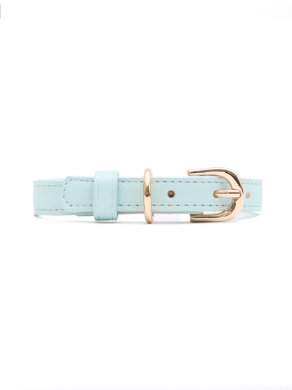 Eco-Leather Small Dog Collar Refined | Tiffany