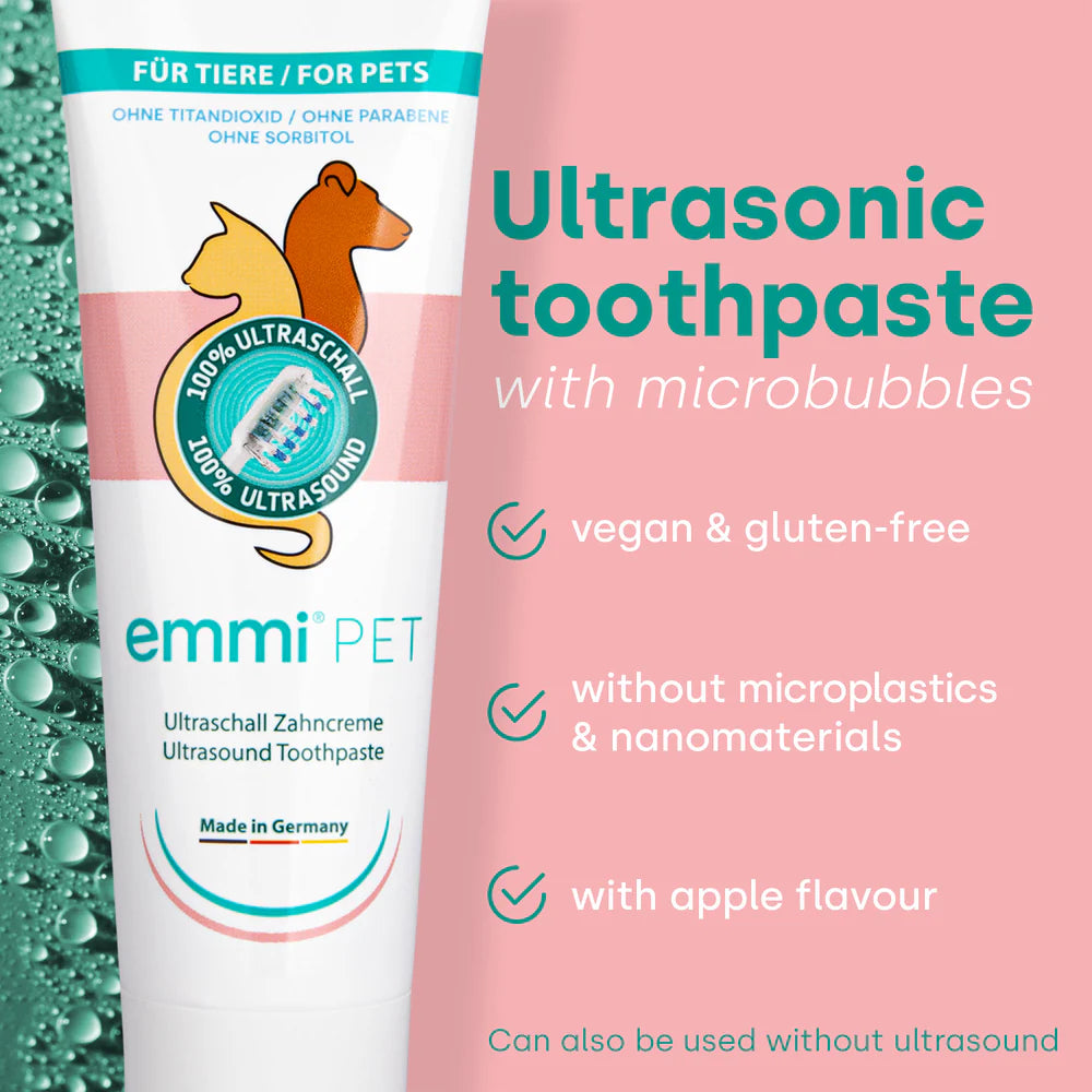 Emmi-Pet 2.0 Basis Set – Ultrasonic Toothbrush for Dogs & Cats