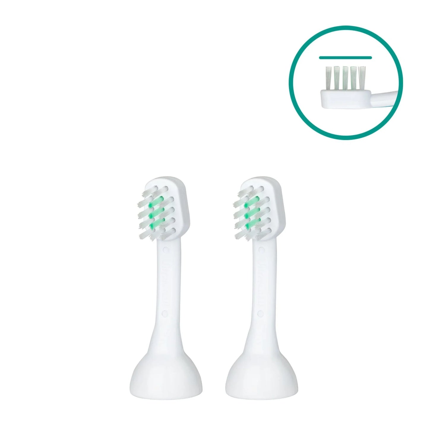 Emmi-Pet A1-S2 Small Ultrasonic Brush Heads – 2-Pack