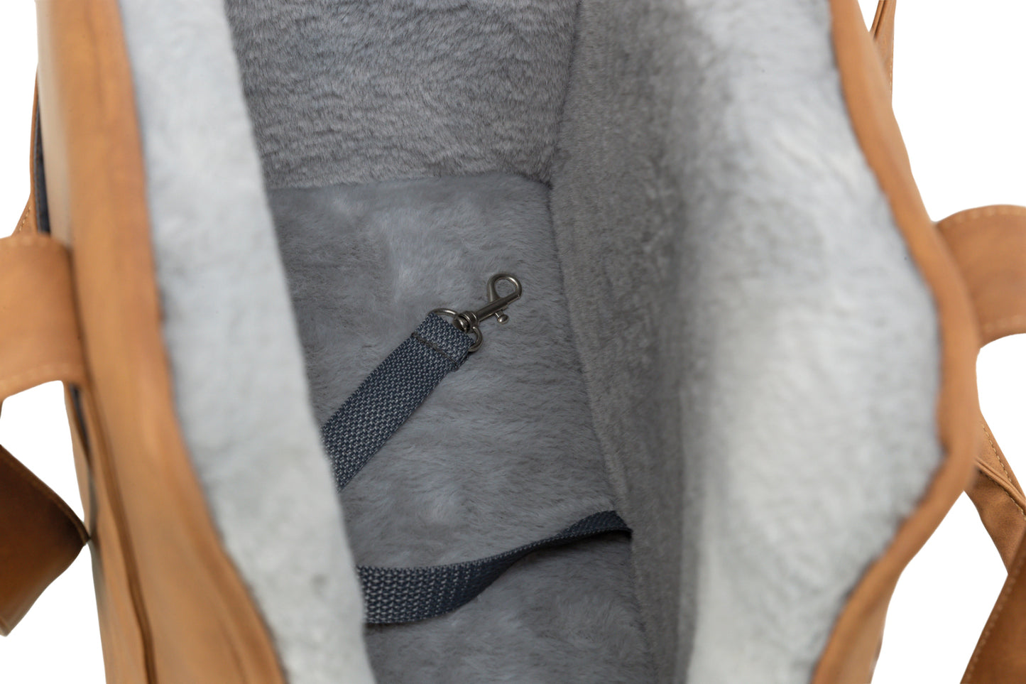 Evelyn Pet Carrier Bag – Padded Faux Leather Dog & Cat Carrier