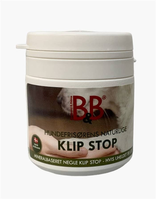 B&B Mineral-Based Nail Clip Stop – Quick Bleeding Stop Powder for Dogs