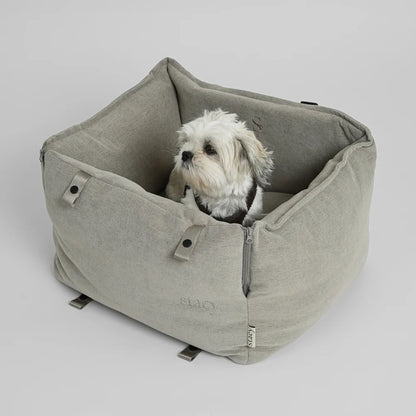 Fenja 2-in-1 Dog Car Seat & Bed – Foldable, Washable Cover