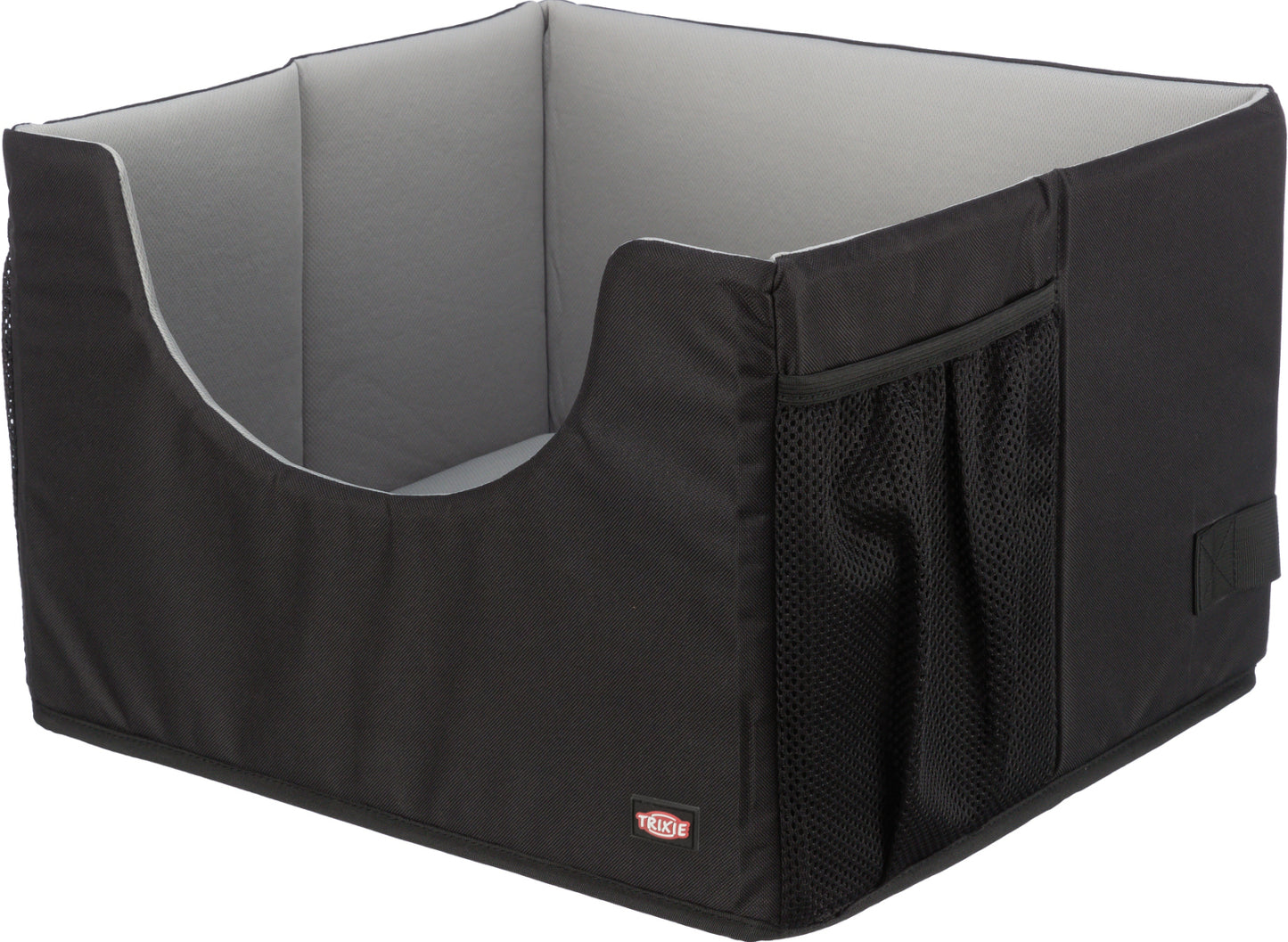 Foldable Dog Car Seat – Small Dogs Travel Seat with Cushion (45×28×40 cm)
