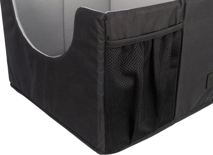 Foldable Dog Car Seat – Small Dogs Travel Seat with Cushion (45×28×40 cm)