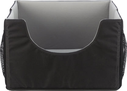 Foldable Dog Car Seat – Small Dogs Travel Seat with Cushion (45×28×40 cm)