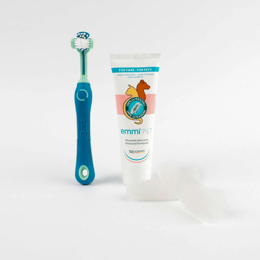 Happy Dental Care Adult Set Blue – Complete Dental Kit for Dogs