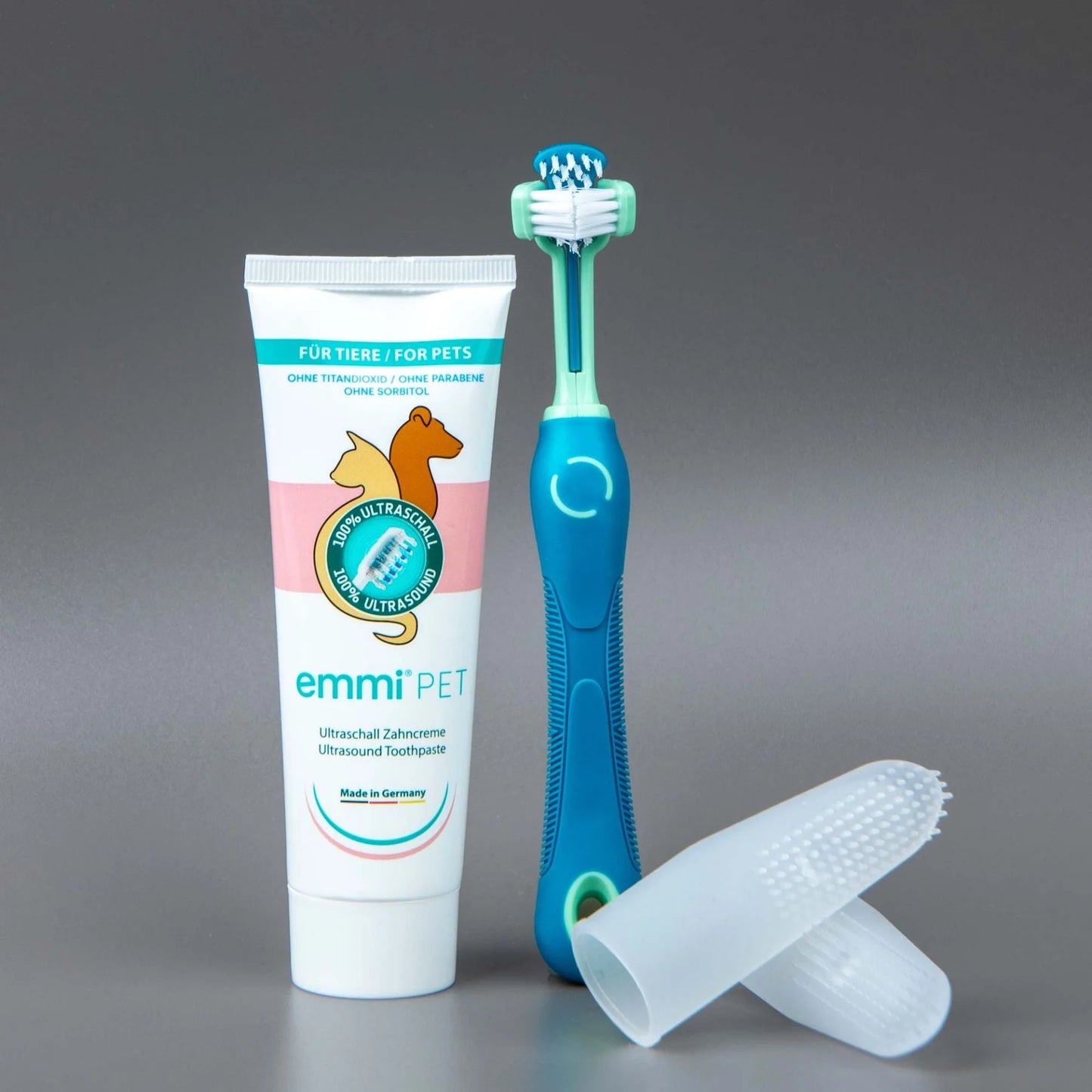 Happy Dental Care Adult Set Blue – Complete Dental Kit for Dogs