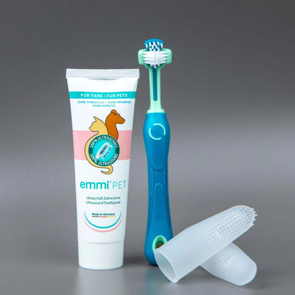 Happy Dental Care Adult Set Blue – Complete Dental Kit for Dogs