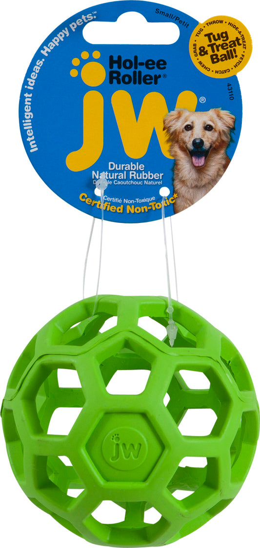 Hol-ee Roller Dog Ball Small – Treat Dispensing Rubber Toy (Ø7.5 cm)