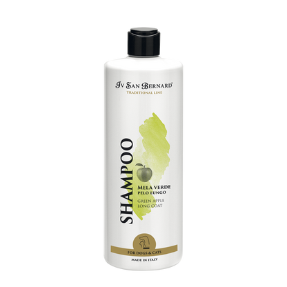 Iv San Bernard Green Apple Shampoo | Long & Curly Coat Dogs | Moisturising & Detangling