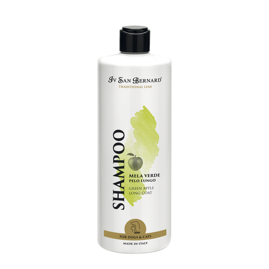 Iv San Bernard Green Apple Shampoo | Long & Curly Coat Dogs | Moisturising & Detangling