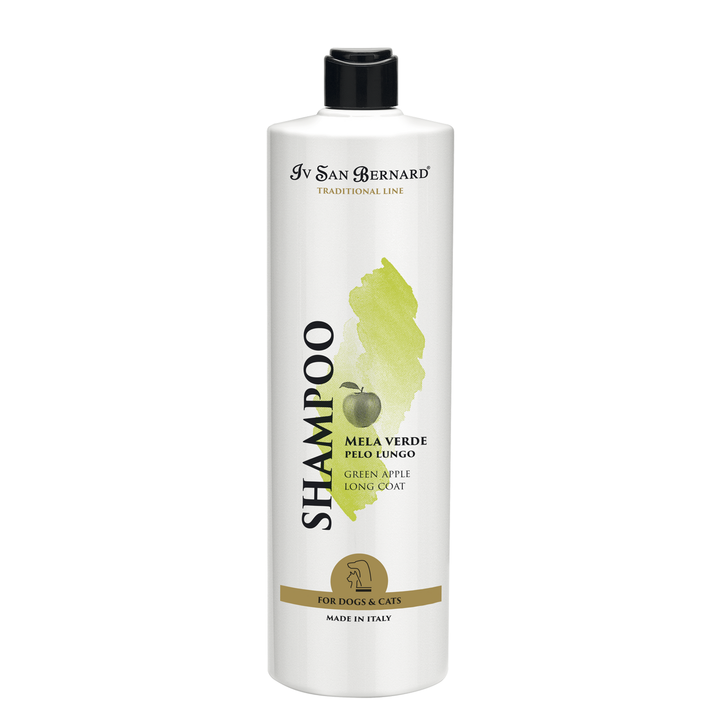 Iv San Bernard Green Apple Shampoo | Long & Curly Coat Dogs | Moisturising & Detangling