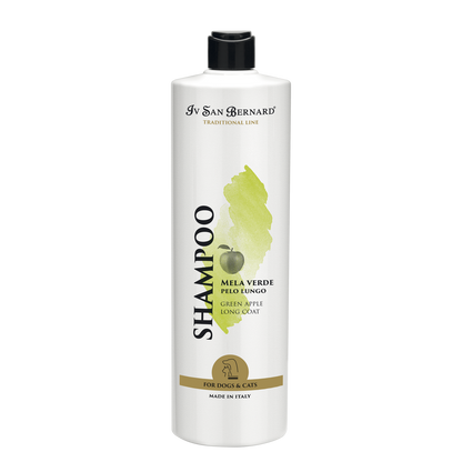 Iv San Bernard Green Apple Shampoo | Long & Curly Coat Dogs | Moisturising & Detangling