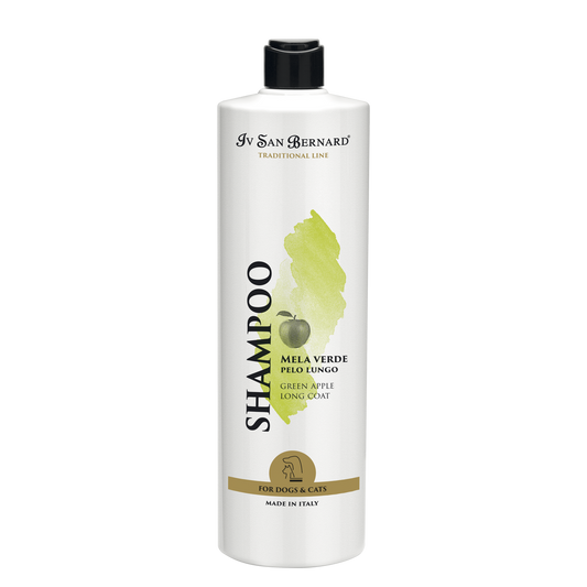 Iv San Bernard Green Apple Shampoo | Long & Curly Coat Dogs | Moisturising & Detangling