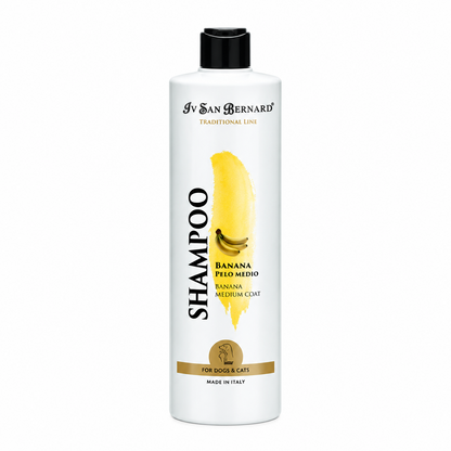 Bananshampoo Iv San Bernard – Mellemlang og klippet pels, 500 ml