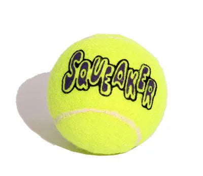 KONG Air Squeaker Tennis Ball XS – Puppy Fetch & Chew Toy