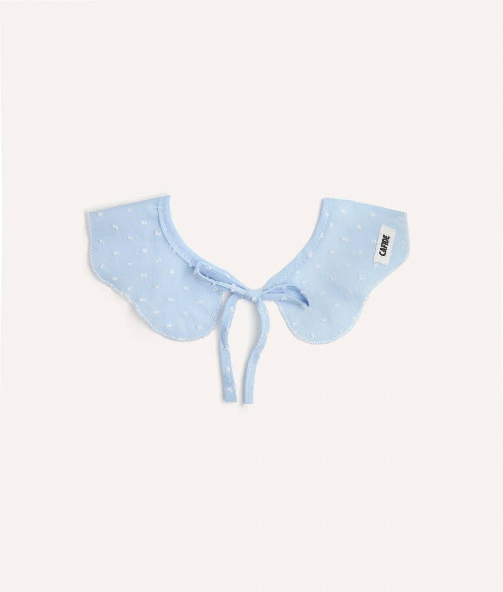 Lola Neck Bandana for Dogs | Blue Plumeti | 100% Cotton