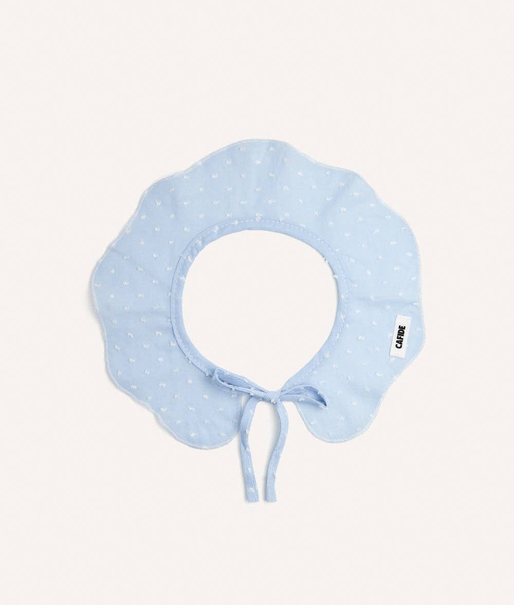 Lola Neck Bandana for Dogs | Blue Plumeti | 100% Cotton