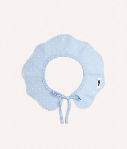 Lola Neck Bandana for Dogs | Blue Plumeti | 100% Cotton