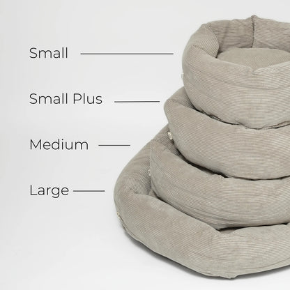 Luna Dog Bed 3.0 | Dune Corduroy – Luxury Danish Design Dog Bed