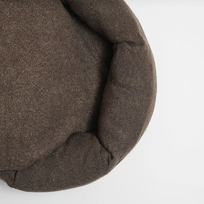 Luna Dog Bed 3.0 | Chestnut Bouclé – Luxury Danish Design Dog Bed