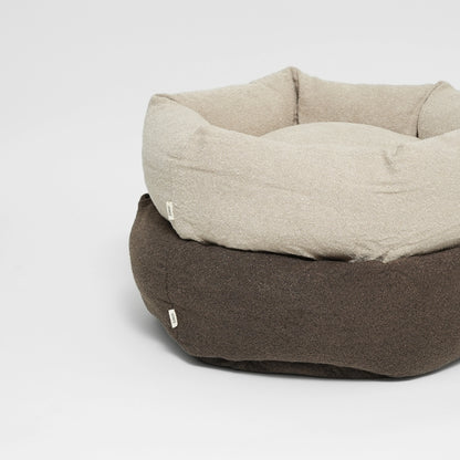Luna Dog Bed 3.0 | Oat Bouclé – Luxury Danish Design Dog Bed