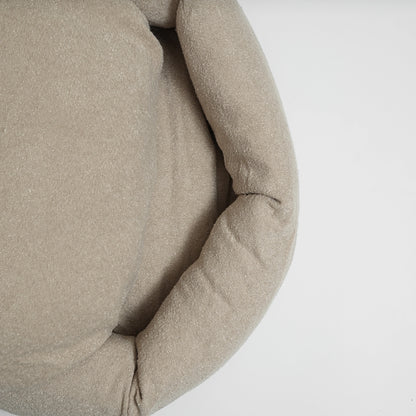 Luna Dog Bed 3.0 | Oat Bouclé – Luxury Danish Design Dog Bed