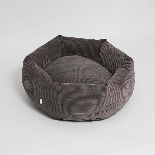 Luna Dog Bed 3.0 | Taupe Corduroy – Luxury Danish Design Dog Bed