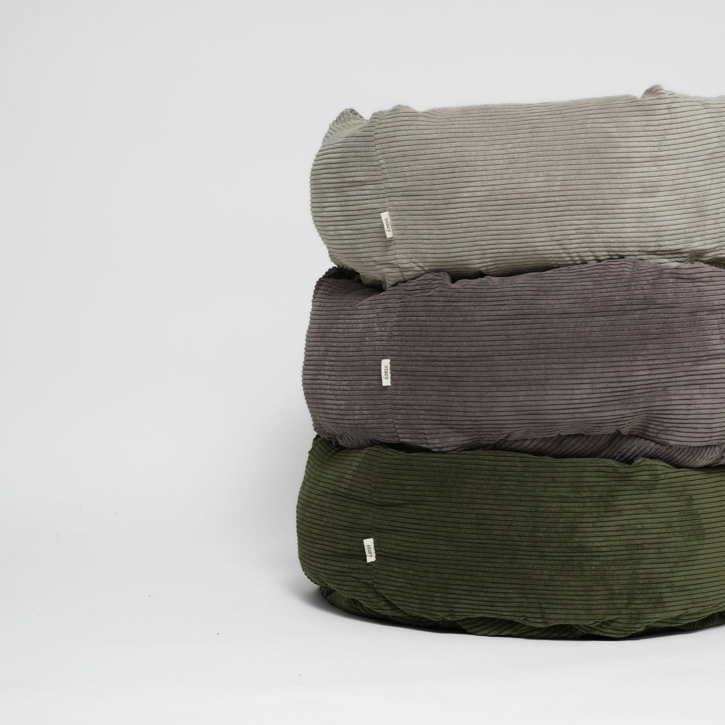 Luna Dog Bed 3.0 | Taupe Corduroy – Luxury Danish Design Dog Bed