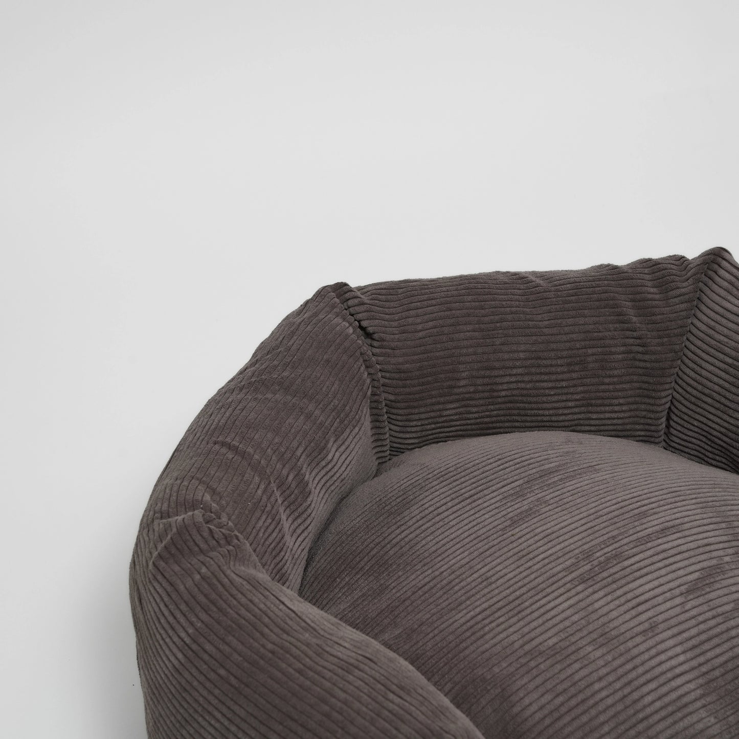 Luna Dog Bed 3.0 | Taupe Corduroy – Luxury Danish Design Dog Bed