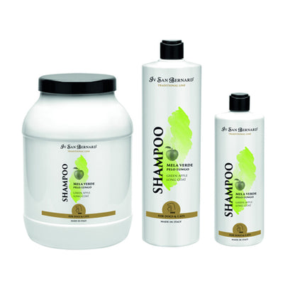 Iv San Bernard Green Apple Shampoo | Long & Curly Coat Dogs | Moisturising & Detangling