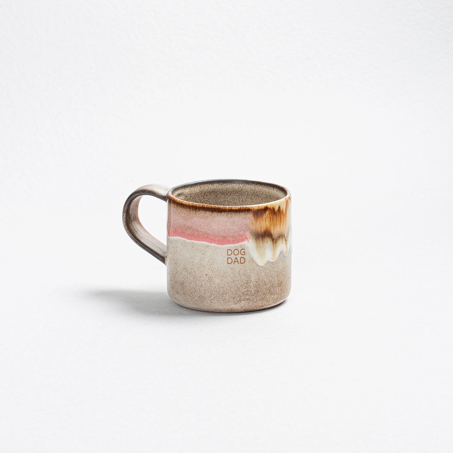 Melting Ice Cream Mug 360ml – Dog Dad | Whimsical Stoneware
