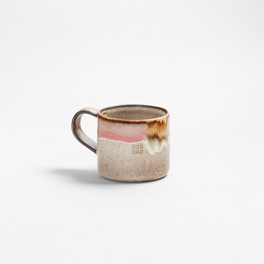 Melting Ice Cream Mug 360ml – Dog Dad | Whimsical Stoneware