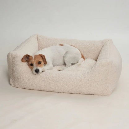 Paddy Cream Dog Bed – Recycled PET, Washable & Supportive