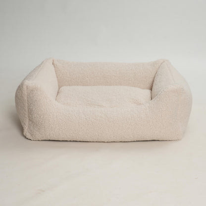 Paddy Cream Dog Bed – Recycled PET, Washable & Supportive