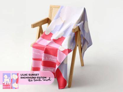 Quick-Drying Microfiber Dog Towel – Poodle Design (160 × 80 cm)