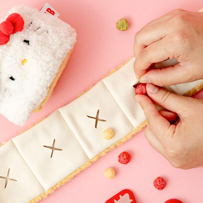 Roll Cake Nose Work Mat for Dogs | 10 Treat Pockets