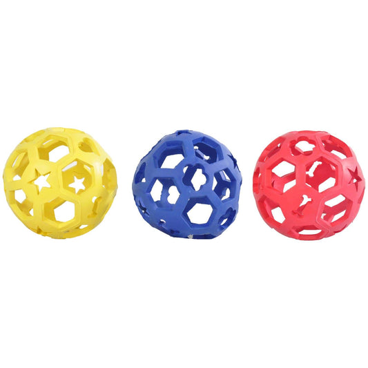 Ruffus Hollow Ball 12 cm – Durable Rubber Fetch Toy