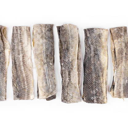 Snack’it EU Cod Skin Sticks Folded 100g – High-Protein Dog Chews