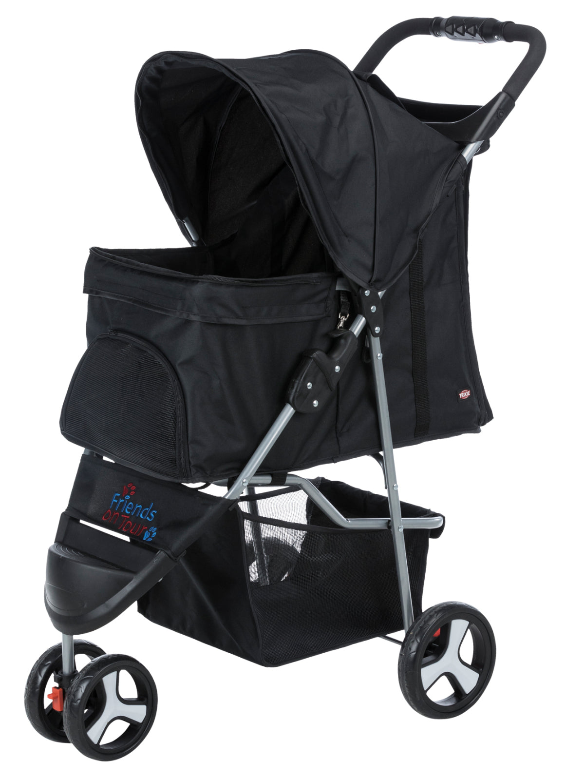 Trixie Pet Buggy Black – Foldable Dog & Cat Stroller