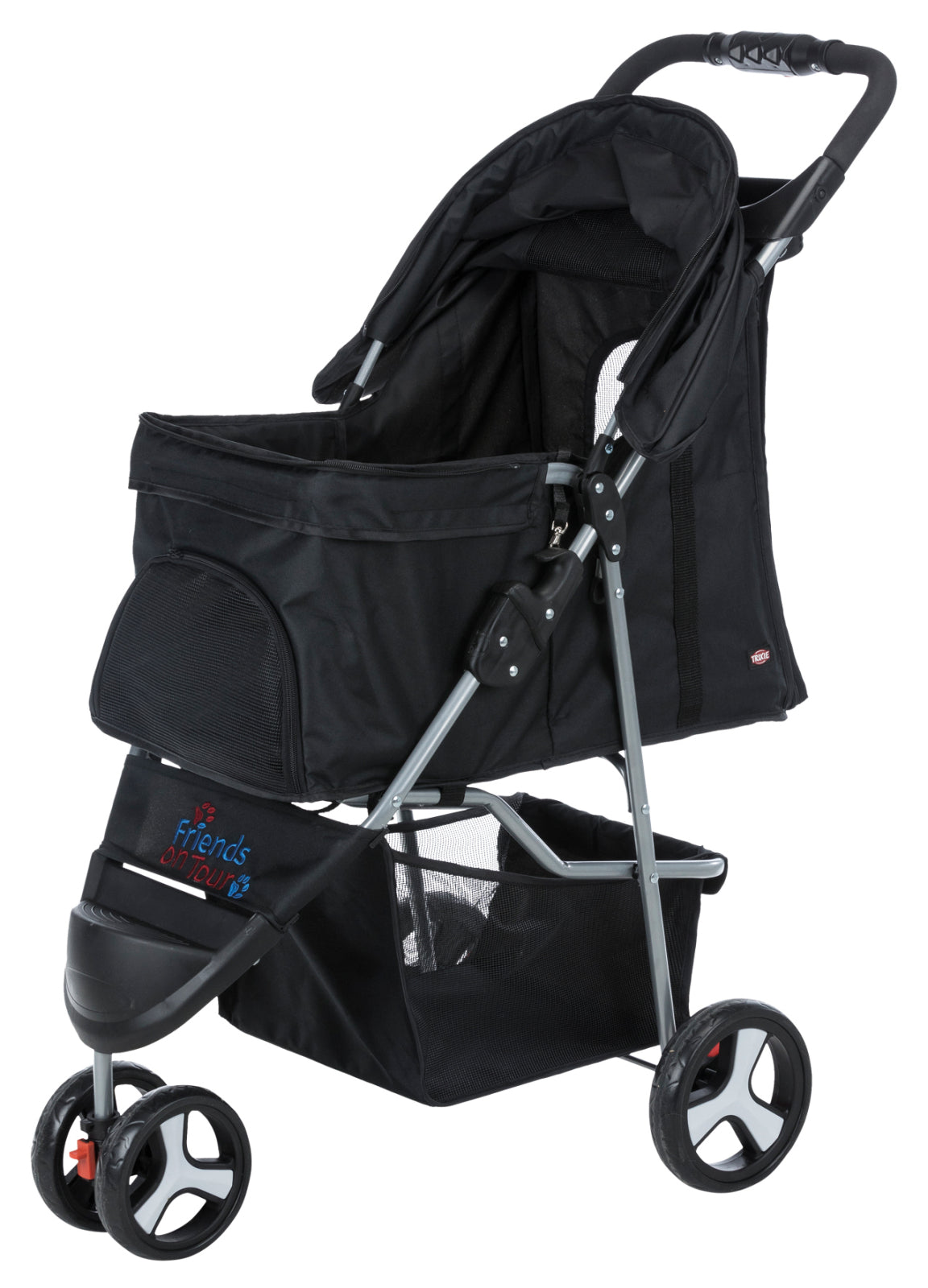 Trixie Pet Buggy Black – Foldable Dog & Cat Stroller